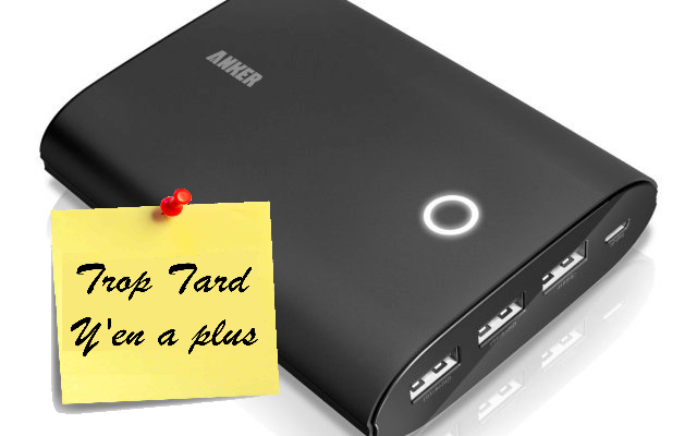 Batterie Externe Anker 2ème Génération Astro3 12000mAh (…)