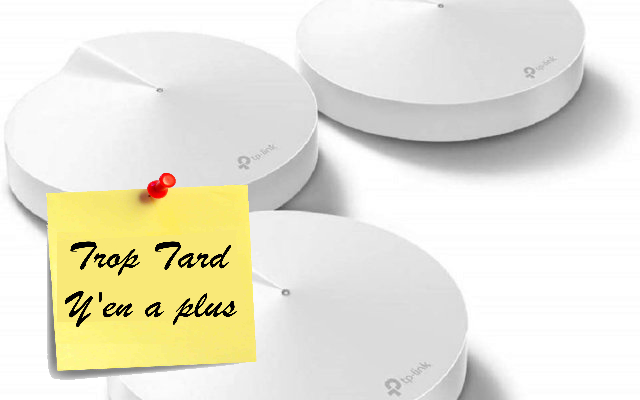 Système Wi-Fi mesh TP-Link Deco M5, 3 pièces à 141€90 @ (…)