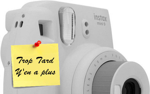 Appareil photo instantané Fujifilm Instax 48€90 Amazon