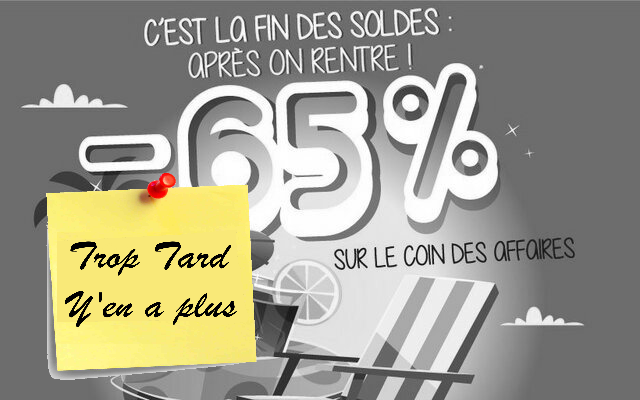 Soldes Coin des affaires LDLC, -65% et -10% en plus