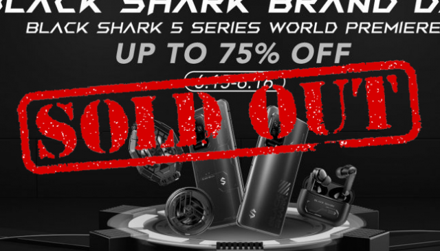 Black Shark brand day, des supers prix sur les (...)