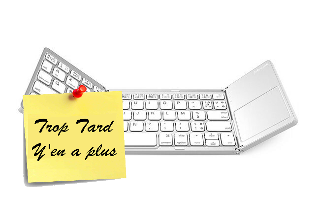 Clavier pliable Bluetooth AZERTY Rechargeable avec pavé (…)