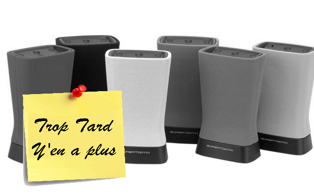 Enceinte Bluetooth SUPERTOOTH Disco 2 29€ livrée !
