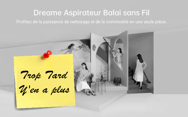 Des promotions sur les aspirateurs robots et balais sans (…)