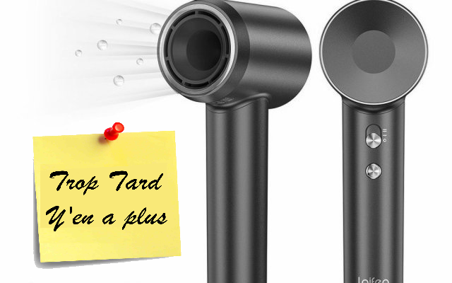 Le sèche cheveux ion négatif Laifen swift rouge à 109€ (...)