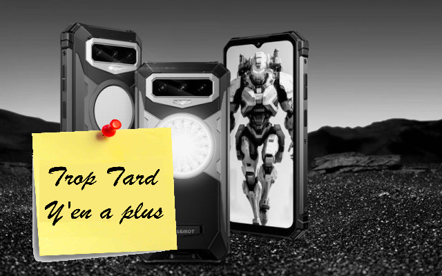 FOSSiBOT F102, du lourd en smartphone robuste (caméra (...)