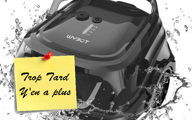 WYBOT A1, L'aspirateur robot piscine sans fil à 199€ (…)