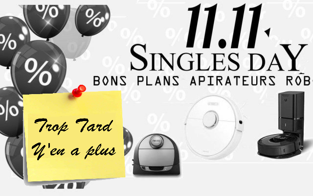 Aspirateurs Robots, le top bon plan Black Friday Chinois (…)