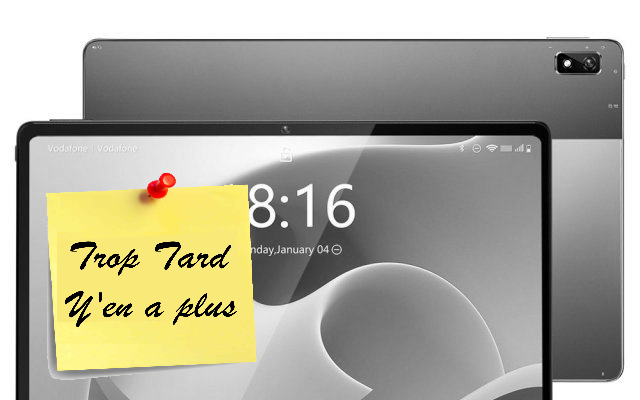 La Tablette Android 4G BMAX i11 Plus, 10.36", 16/128 Go (…)