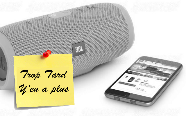 JBL Charge 2+, l'enceinte bluetooth qui charge à 40€ !