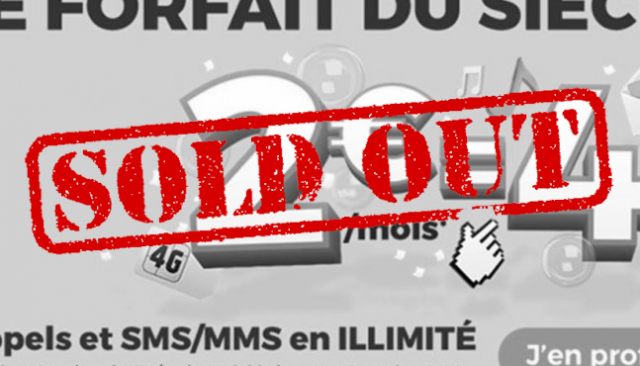 Forfait smartphone Cdiscount Mobile illimités 4G 40Go à (...)