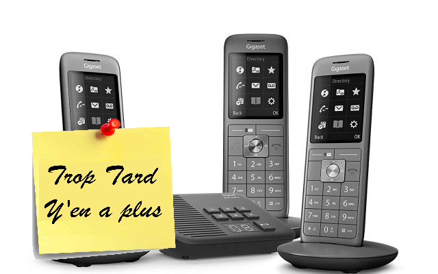 Membres Prime : Pack 3 Téléphones Fixe Gigaset CL660A (…)