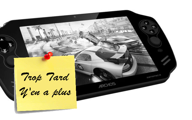 Console Android Archos Gamepad 2 en Soldes 90€99 livrée !