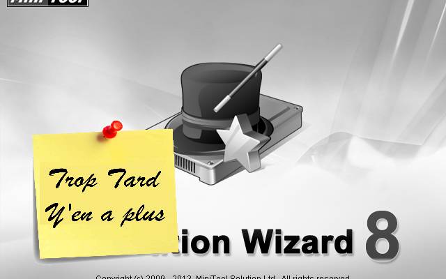 MiniTool Partition Wizard 8 Professional Edition gratuit