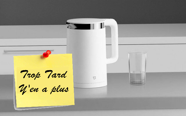 MiJia Mi Kettle, la bouilloire électrique connectée par (…)