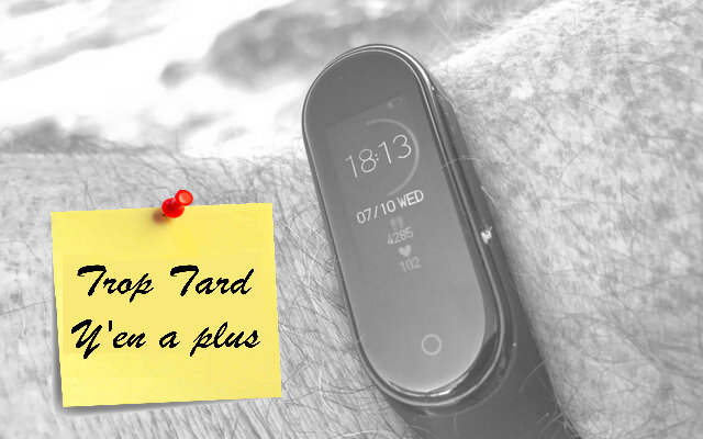 Xiaomi MI BAND 4, le best seller des bracelets (…)
