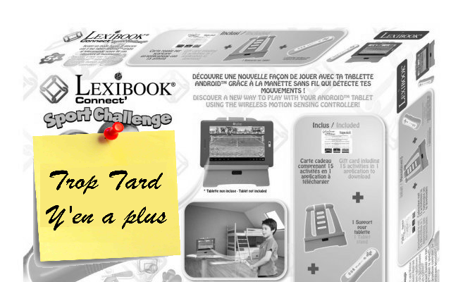 Accessoires Tablette Android Enfant Lexibook -90% 3€ !