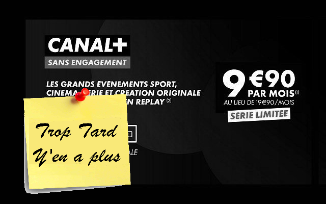 Canal Plus abonnement digital MyCanal compatible Android (…)