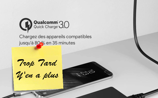 Chargeur AUKEY Quick Charge 3.0 Chargeur USB Secteur 6 (…)