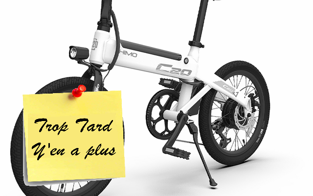 Le vélo électrique 20 pouces Xiaomi Himo C20, top (...)