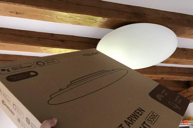 Test plafonnier LED Connecté Yeelight Arwen série C et la (...)