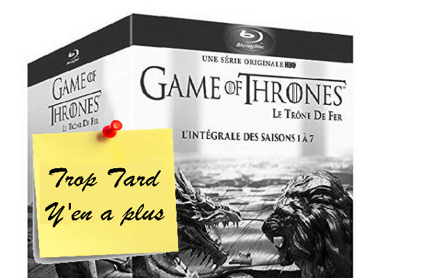 Blu-ray Game of Thrones (Le Trône de Fer) - L'intégrale (…)