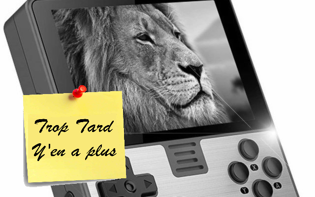 La console retrogaming POWKIDDY RGB20, 3.5 pouces, (...)