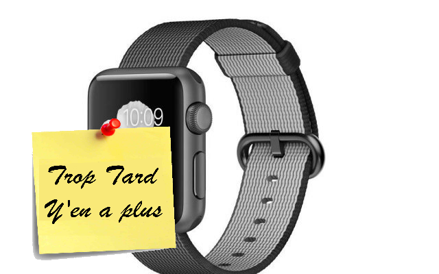 Apple Watch Sport Gris sidéral 38mm Bracelet Nylon tissé (…)