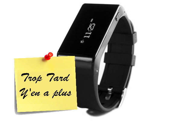 Montre connectée MyKronoz Ze noir homme 14€98