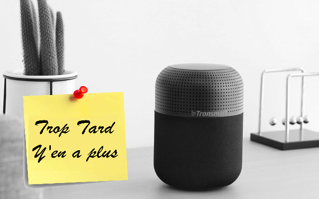 L'enceinte Tronsmart Element T6 Max, IPX5, batterie, son (...)