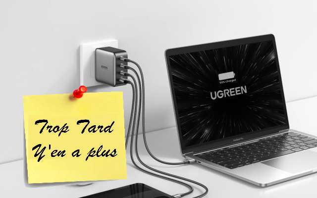 UGREEN, le chargeur 100 watts et les hub usb-c en (...)