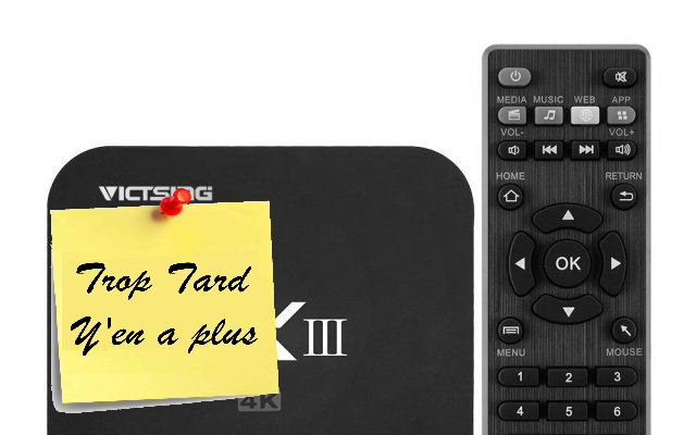 vente flash Box 4K VicTsing MX3 MXIII S812 à 67€55 @ (…)
