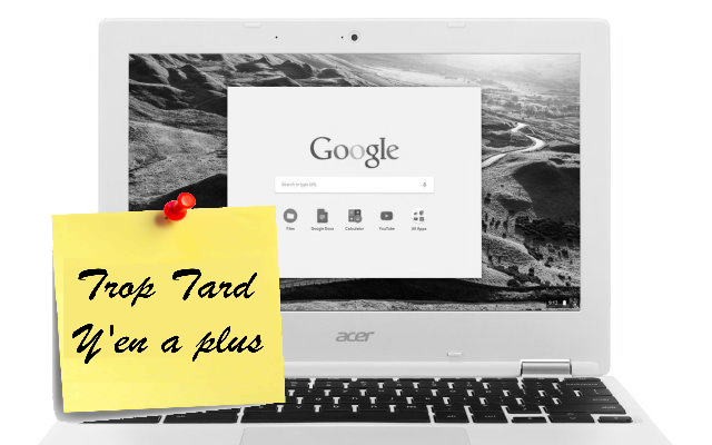 Acer Chromebook CB3-131-C2V4 11" Blanc 140€ @ Amazon