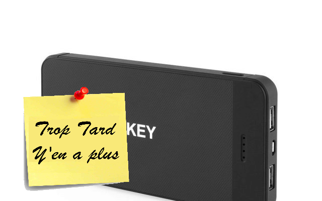 Aukey PB-O18, Batterie Smartphone de secours externe (…)