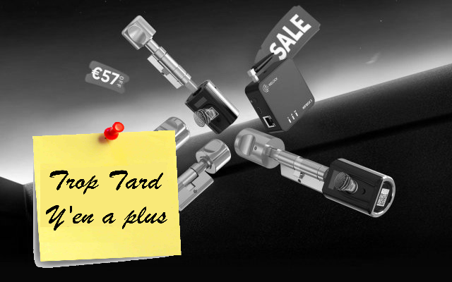 Black Friday, les serrures/barillets intelligents (…)