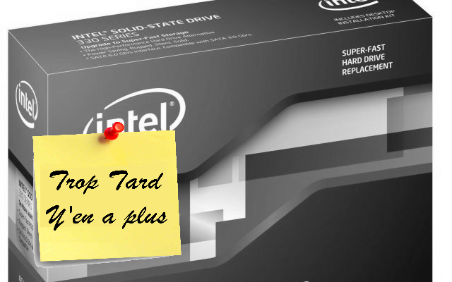Cyber Monday Amazon , disque SSD Intel 120GO à 74€90 livré
