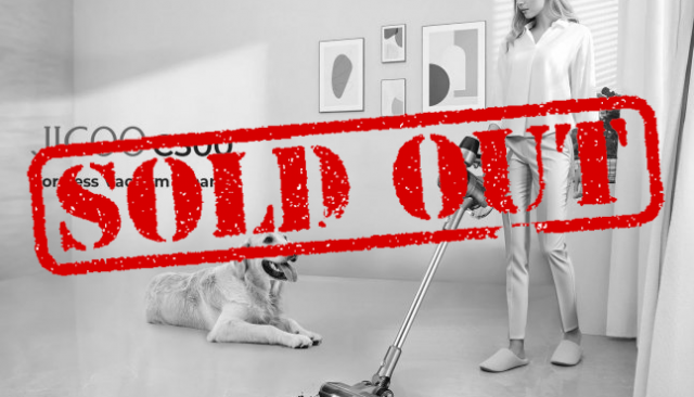 Aspirateur Balai sans fil JIGOO C300, 30 KPa, écran (...)