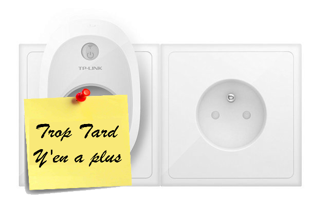 Prise électrique WIFI TP-Link HS100 , Compatible Amazon (…)