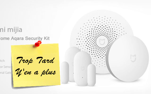 Pack domotique Alarme Xiaomi Smart Home Aqara 4 en 1 à (…)