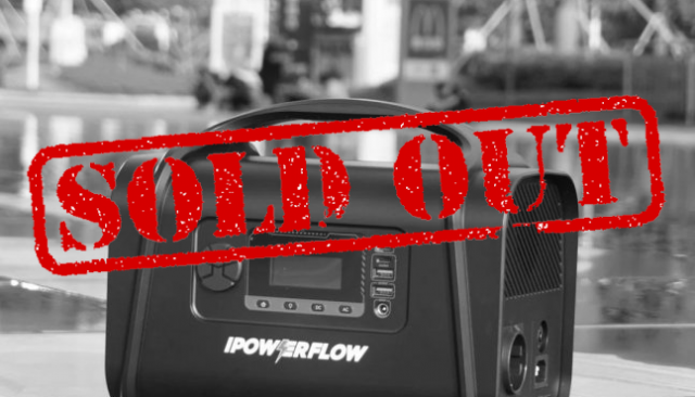 la centrale portable iPowerflow S500, LiFePO4 556 Wh, (...)