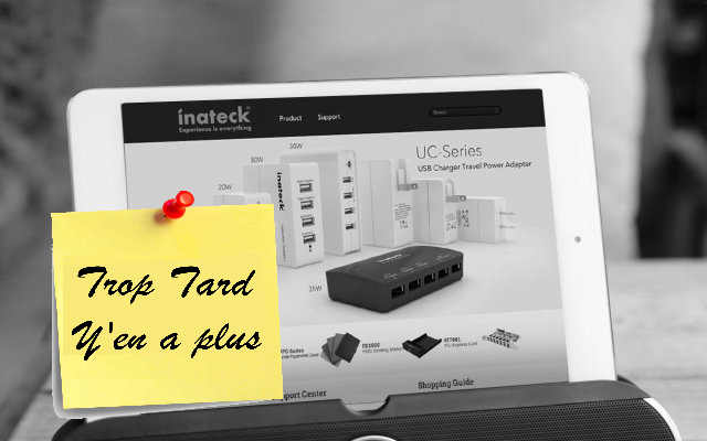 Enceinte Bluetooth Inateck 2001 Batterie Support (…)