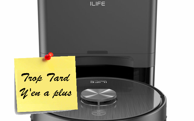 ILIFE T20s Robot aspirateur serpillière Lidar avec (...)