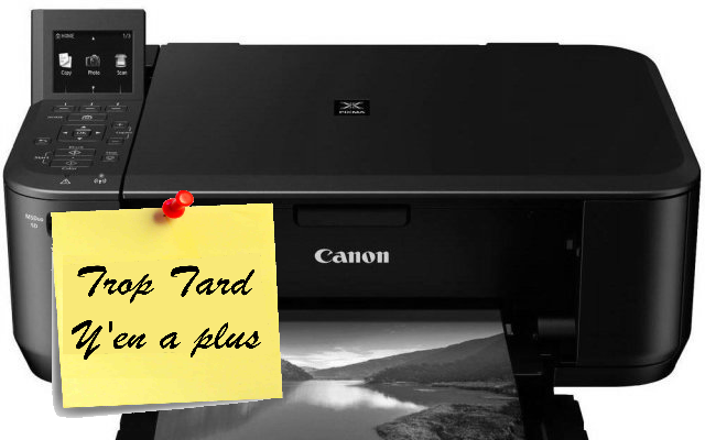 Imprimante Multifonction Wifi CANON MG 4250 39€99 livrée
