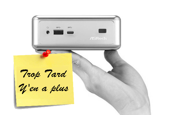 SOLDES MINIPC Fanless ASROCK BEEBOX celeron N-3150 (…)
