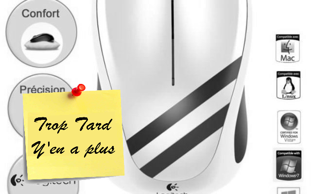 Logitech souris sans fil optique - M235 France ou Brésil (…)