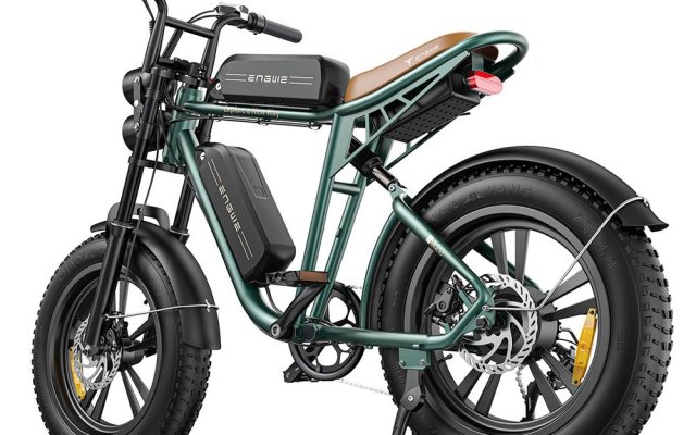 Le Fat Bike aventure Look moto ENGWE M20 à 999€ Stock Europe