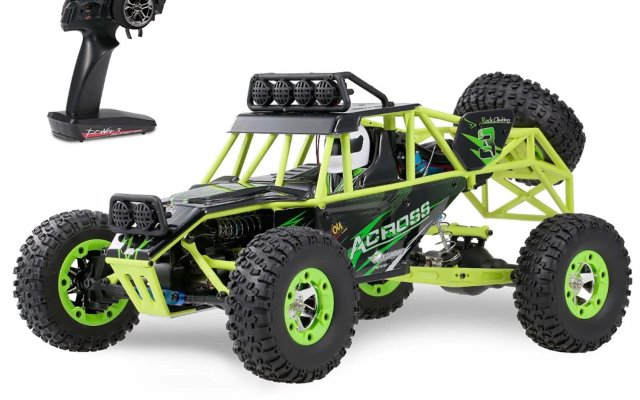 Buggy radiocommandé WLtoys 12427, 4x4, 50km/h à seulement (...)