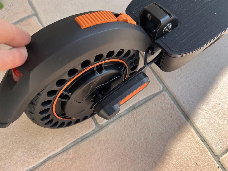 Le frein mécanique complèmentaire