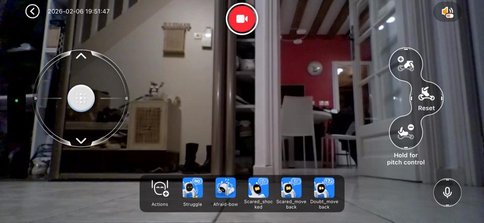 Mode caméra interactifs