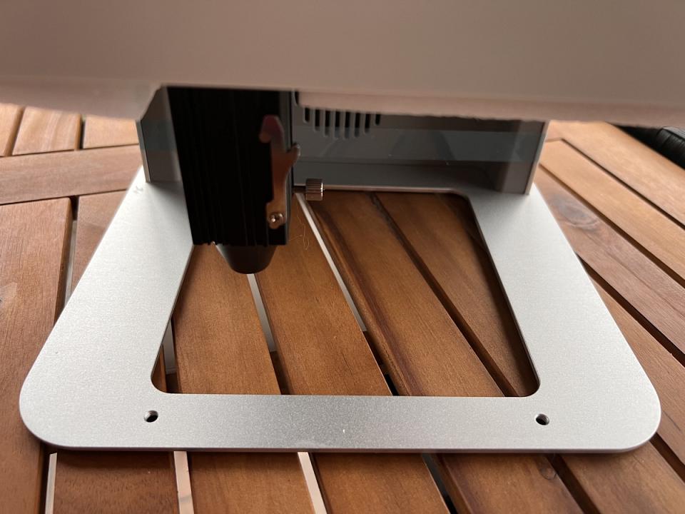 L'ouverture sous la machine